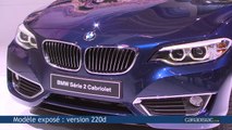 BMW Série 2 Cabriolet, comme une grande - En direct du Mondial de Paris 2014