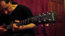 Epiphone Les Paul guitar improvisation and experimentation 358 14 07 16 2