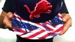 Lions 'USA WAIVING-FLAG' Navy Fitted Hat by New Era