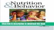 [PDF] Nutrition and Behavior: A Multidisciplinary Approach Read Online