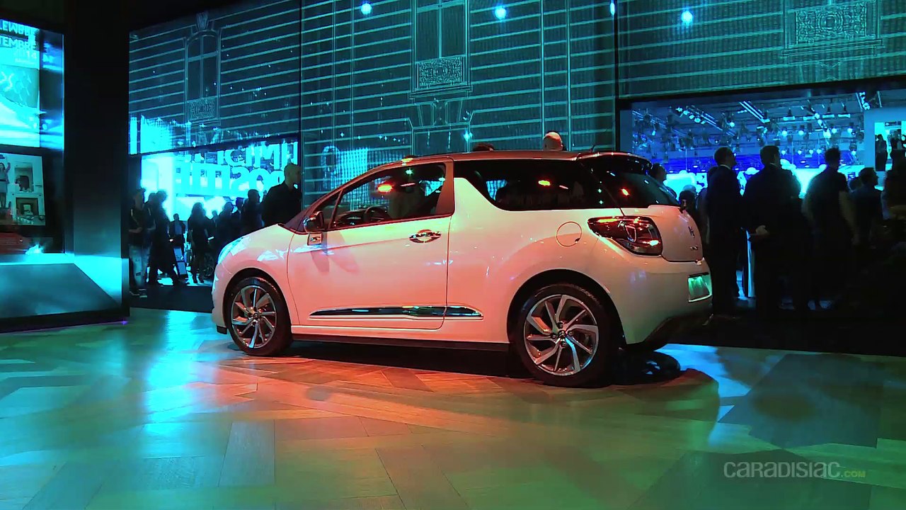 DS 3 restylée : light - En direct du salon de Paris 2014