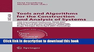 Read Tools and Algorithms for the Construction and Analysis of Systems: 13th International