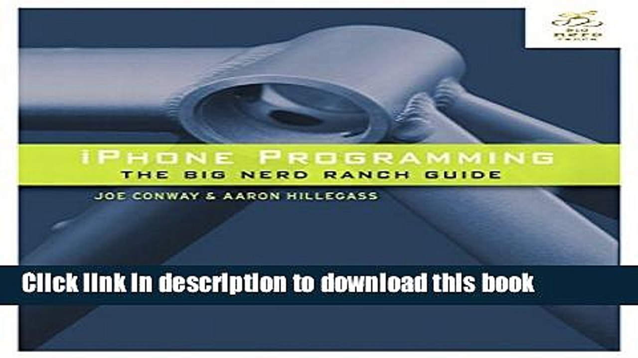 Read iPhone Programming: The Big Nerd Ranch Guide  Ebook Free