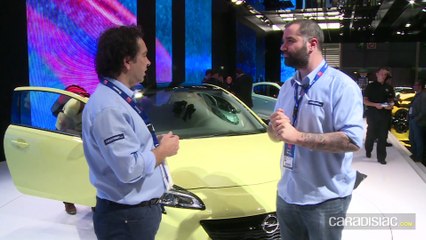 Opel Corsa 5 : bien équipée - En direct du Salon de Paris 2014