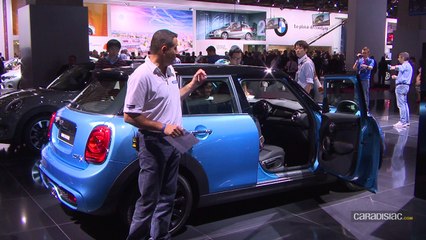 Nouvelle Mini 5 portes, Mini mature - En direct du salon de Paris 2014