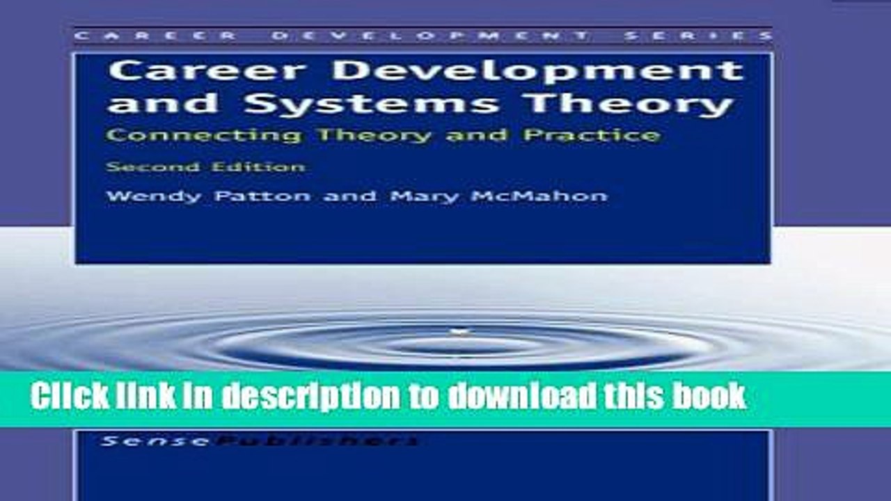 Read Career Development and Systems Theory  PDF Free