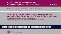 Read SPIN Model Checking and Software Verification: 7th International SPIN Workshop Stanford, CA,