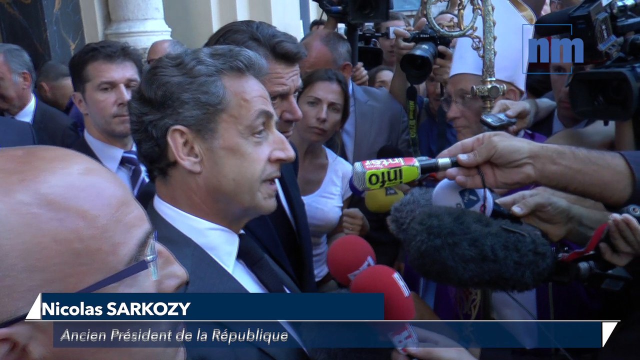 Nicolas Sarkozy au chevet des Niçois