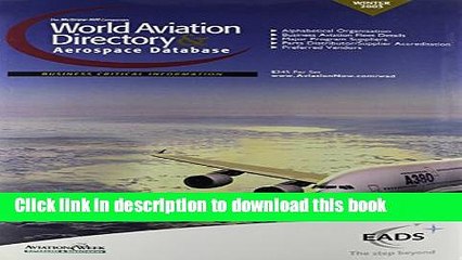 Read World Aviation Directory   Aerospace Database : Winter 2003 : With Buyers Guide (World