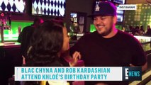 Blac Chyna and Rob Kardashian Party With Khloe E! News