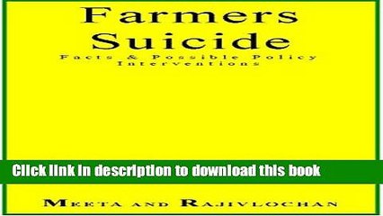 Read Farmers Suicide Facts   Possible Policy Interventions Ebook Free