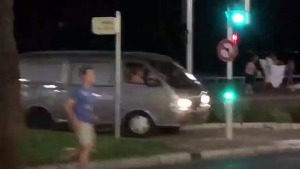 Vehicle hits crowd chaos Bastille Celebration In Nice, France