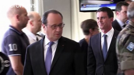 Hollande: "Unos 50 heridos se debaten entre la vida y la muerte"