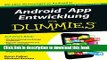 Read Android App Entwicklung fÃ¼r Dummies  PDF Free