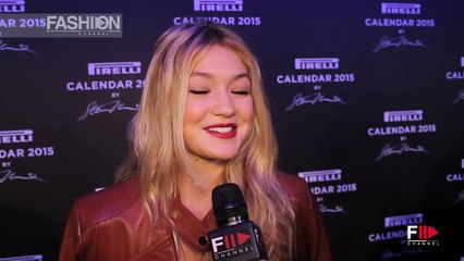 PIRELLI CALENDAR Interview to GIGI HADID by Fashion Channel