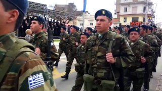 Στρατιωτική παρέλαση στην Ξάνθη 25-03-14