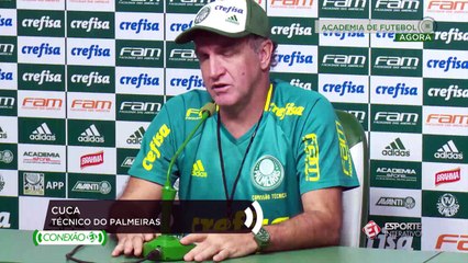 Cuca fala sobre a pressão de permanecer na liderança do Brasileirão