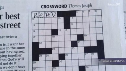 91-Year-Old Woman Defaces $90,000 Artwork Looking Like Crossword Puzzle