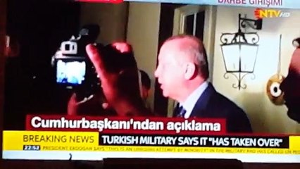 Turkey coup -Strong explosion heard in Ankara military helicopter has opened fire