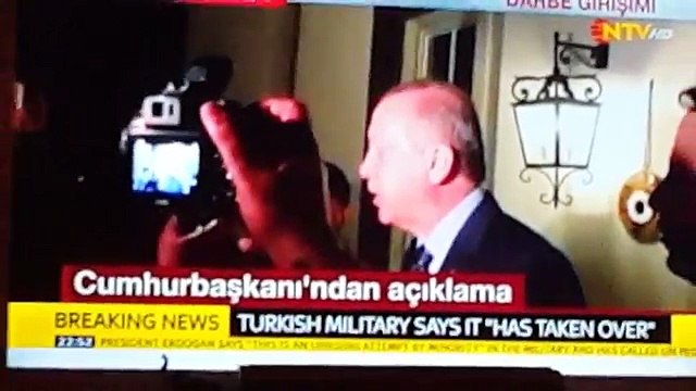 Turkey coup -Strong explosion heard in Ankara military helicopter has opened fire