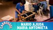Mario ajuda Maria Antonieta
