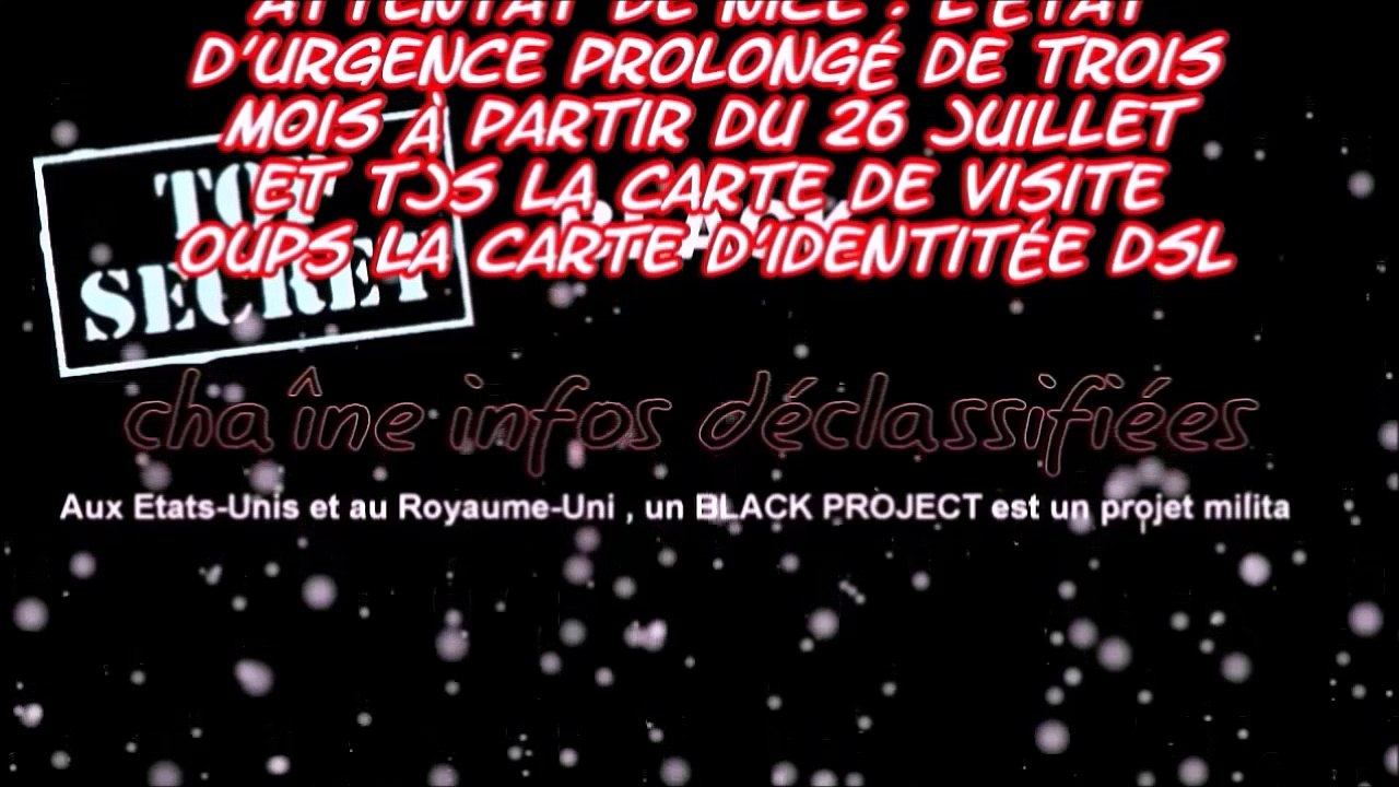 Attentat de Nice quelque explication et encore et tjs une carte de visite oups une carte d'identitée