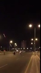 Pamje te sulmit te Helikopterit ne Ankara