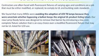 MaxLite: LED T8 Lamp Ready Fixtures - May 28, 2015 Webinar