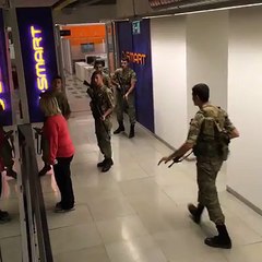 Military entering CNN Turk, Turkey