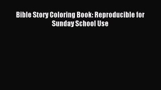 [PDF] Bible Story Coloring Book: Reproducible for Sunday School Use Read Full Ebook