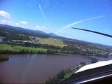 Piper PA - 28 crosswind landing