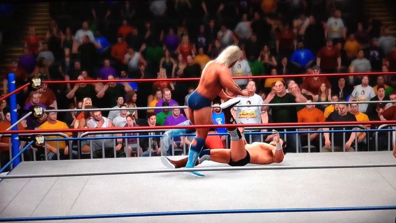 EDITED WWF MATCH ROWDY PIPER VS RIC FLAIR.