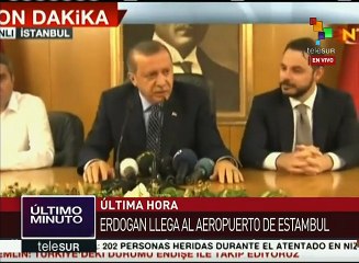 Download Video: Erdogan: Gob. turco sigue en funciones y acabaremos con los golpistas