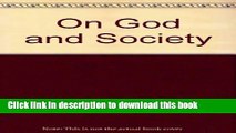 Read On God and Society: Essay on the Generative Principle of Political Constitution and Other