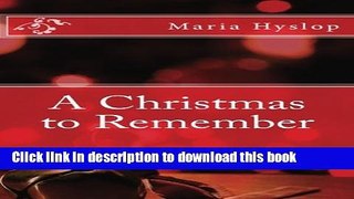 [PDF] A Christmas to Remember Read Online