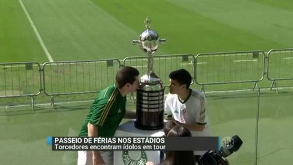 Conhecer o estádio do time de coração pode ser um bom passeio nas férias