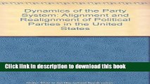 Read Dynamics of the Party System: Alignment and Realignment of Political Parties in the United