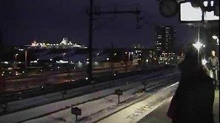 Isslag - s-tog ved Nordhavn Station 20. januar 2006