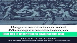 Read Representation and Misrepresentation in Later Stuart Britain: Partisanship and Political