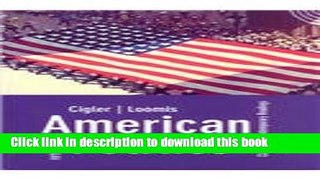 Read American Politics: Classic and Contemporary Readings  Ebook Free