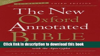 Read The New Oxford Annotated Bible with the Apocrypha, Augmented Third Edition, New Revised