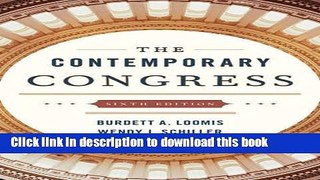 Read The Contemporary Congress  PDF Free