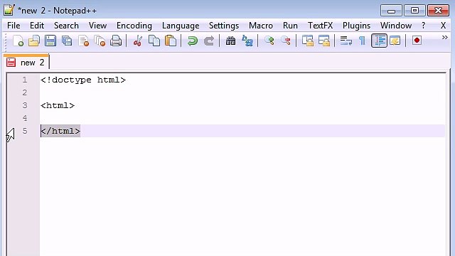 XHTML and CSS Tutorial - 2 - Creating our First Webpage