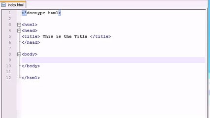 XHTML and CSS Tutorial - 6 - Adding Links to our Webpage