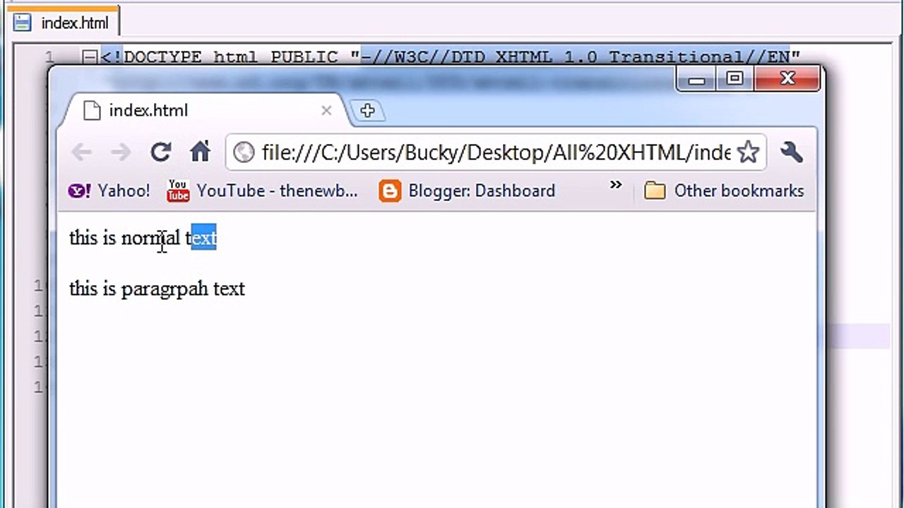 XHTML and CSS Tutorial - 16 - Intro to CSS