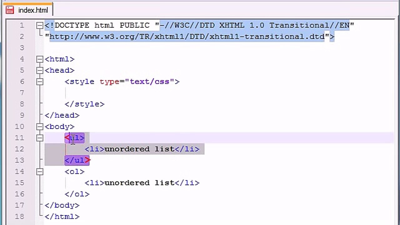 XHTML and CSS Tutorial - 18 - font-weight & font-style