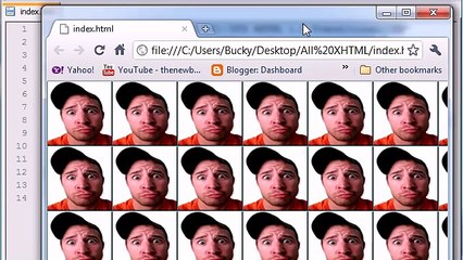 XHTML and CSS Tutorial - 20 - Background Images