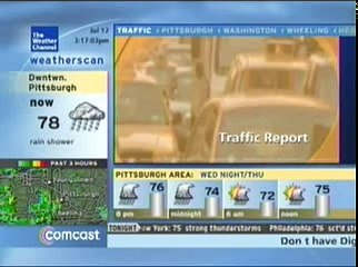 Weatherscan IntelliStar - July 12 2006 at 3:17 pm et