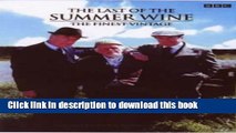 Download Last of the Summer Wine: The Finest Vintage  EBook