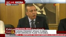 Turkish president Erdogan says army faction attempted coup - complete speech